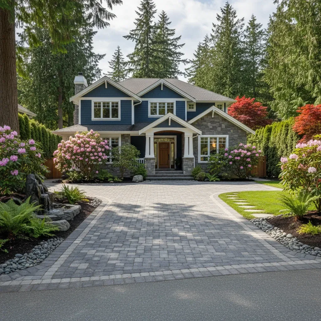 Paver Driveway Installation